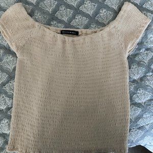 old school brandy off the shoulder top